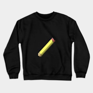 Pencil Pixel art Crewneck Sweatshirt